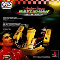 Capa de Ayrton Senna Kart Duel