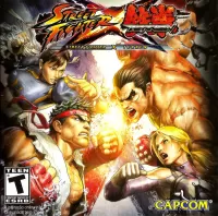 Capa de Street Fighter X Tekken