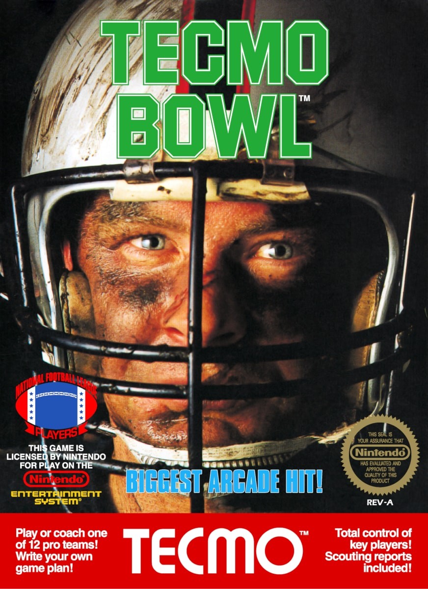 Capa do jogo Tecmo Bowl