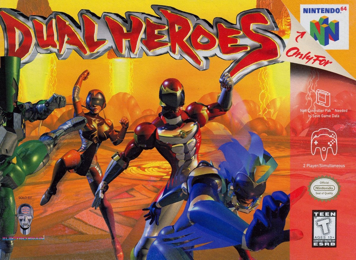 Capa do jogo Dual Heroes