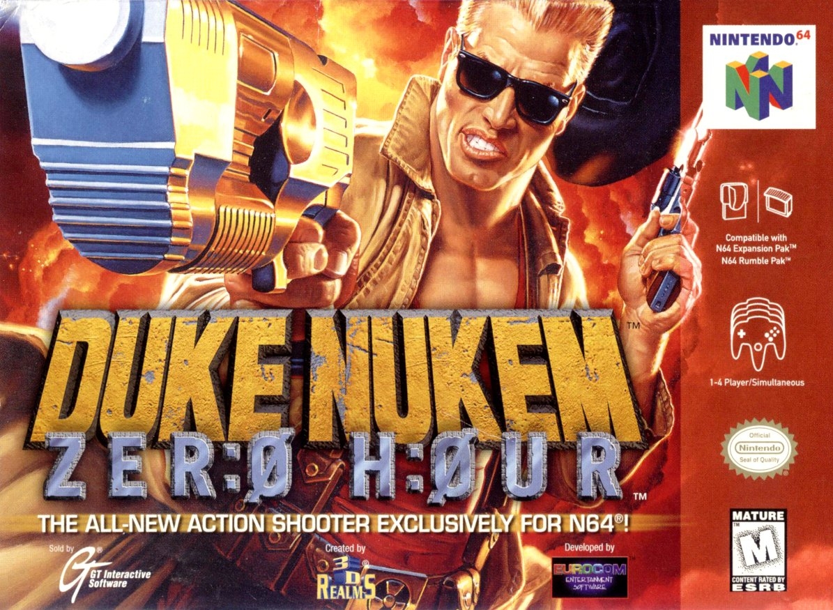 Capa do jogo Duke Nukem: Zero Hour