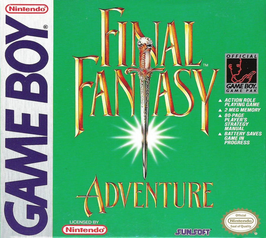 Capa do jogo Final Fantasy Adventure