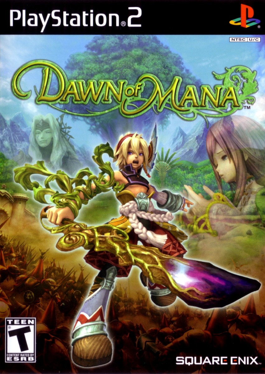 Capa do jogo Dawn of Mana