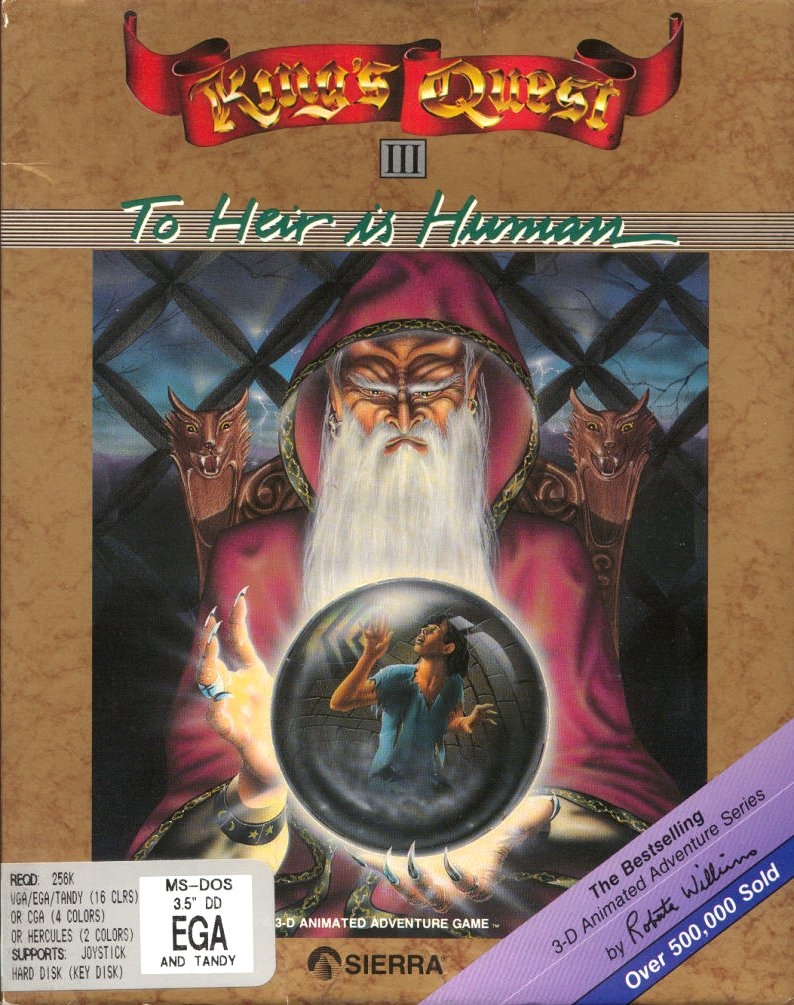 Capa do jogo Kings Quest III: To Heir is Human