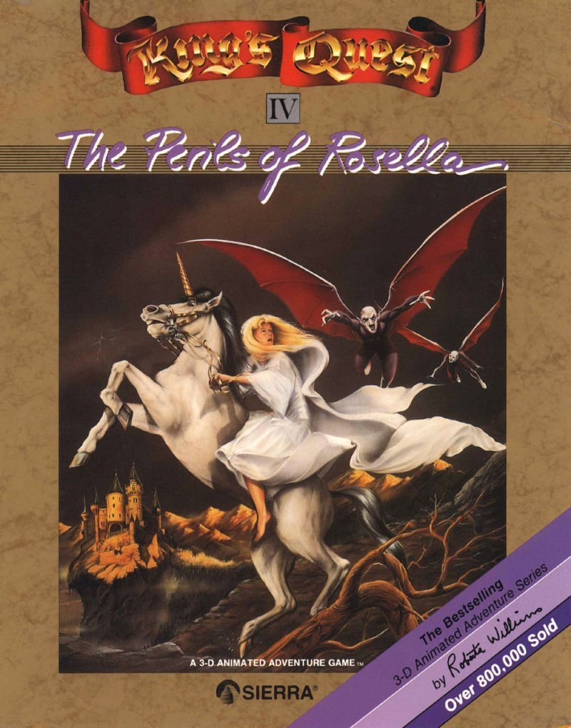 Capa do jogo Kings Quest IV: The Perils of Rosella