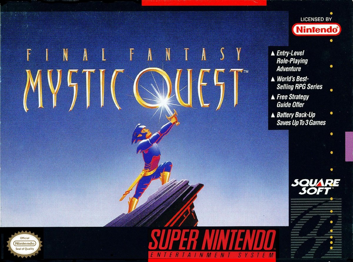 Capa do jogo Final Fantasy: Mystic Quest