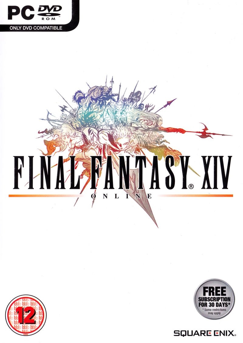 Capa do jogo Final Fantasy XIV