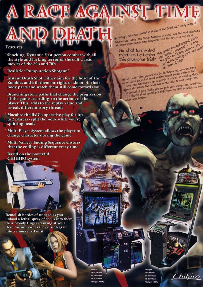 Capa do jogo The House of the Dead III