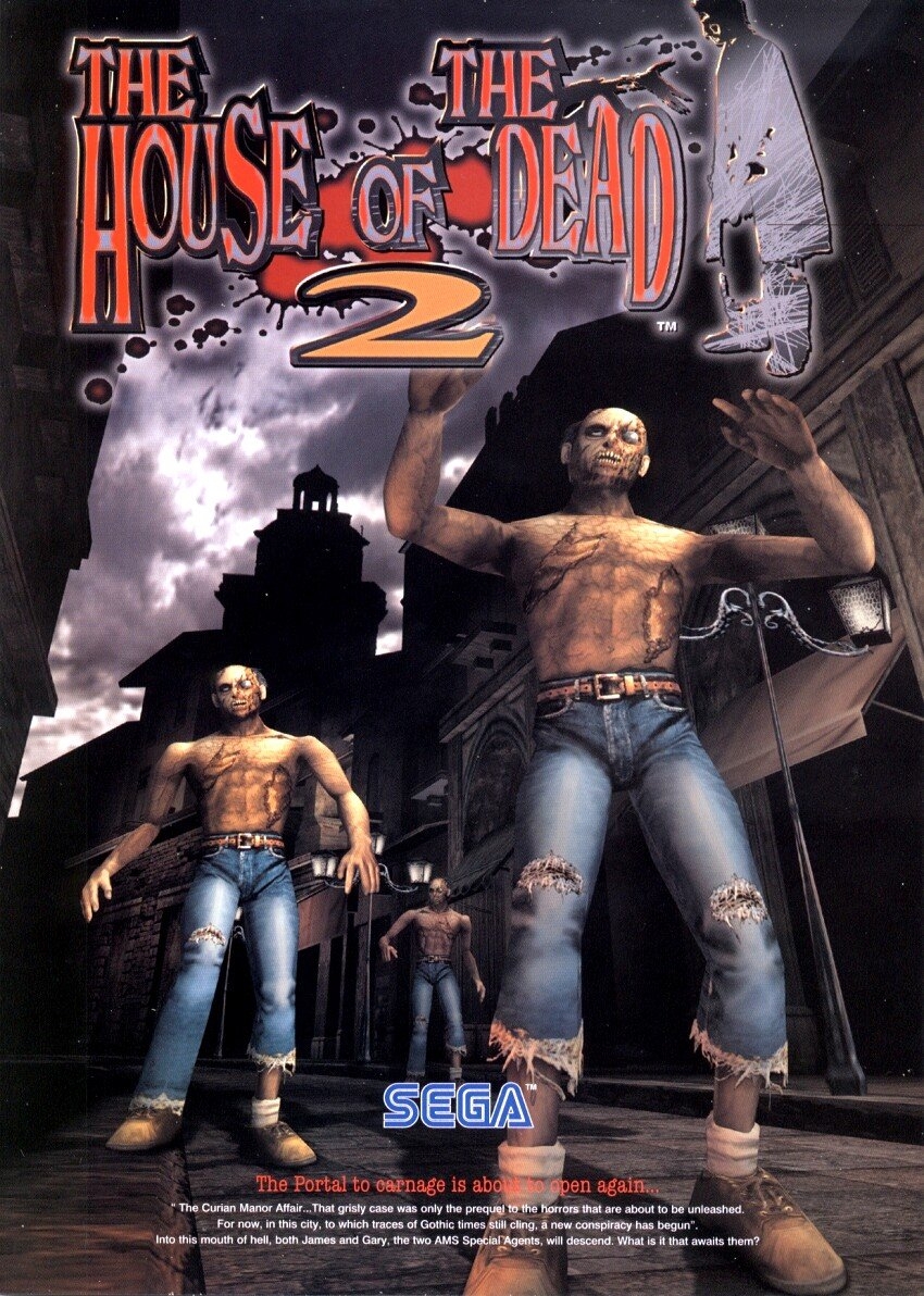 Capa do jogo The House of the Dead 2