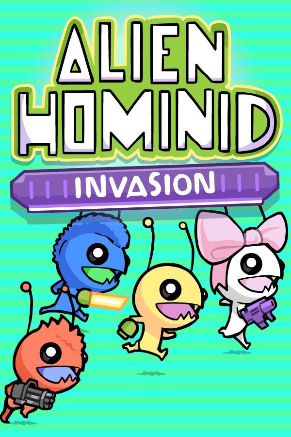 Capa do jogo Alien Hominid Invasion