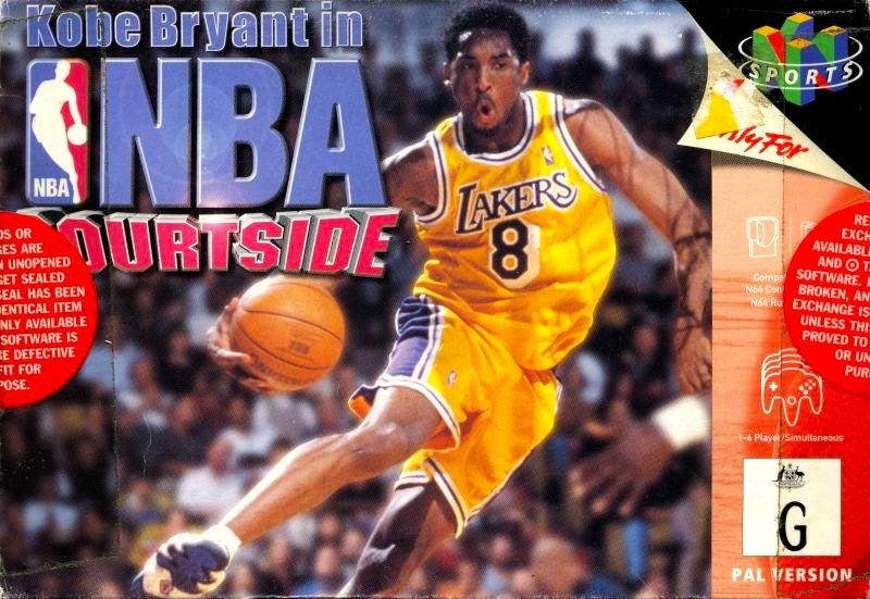Capa do jogo Kobe Bryant in NBA Courtside