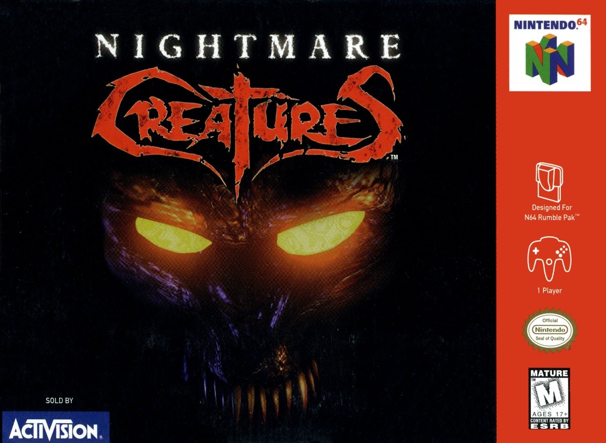 Capa do jogo Nightmare Creatures