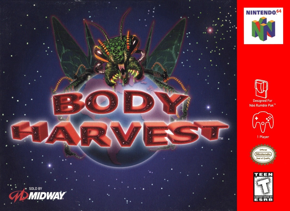 Capa do jogo Body Harvest