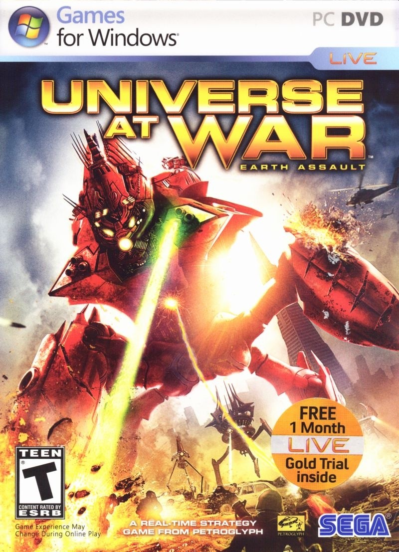 Capa do jogo Universe at War: Earth Assault