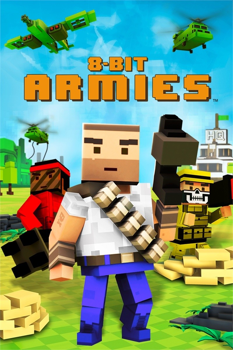 Capa do jogo 8-Bit Armies