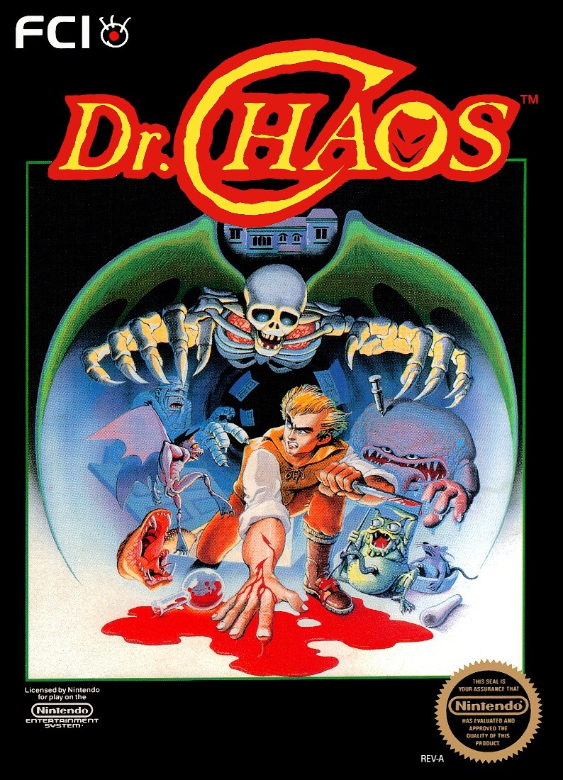 Capa do jogo Dr. Chaos