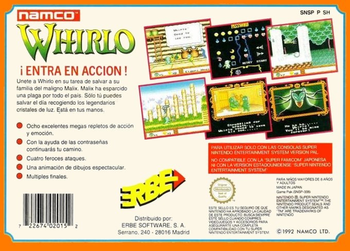 Capa do jogo Whirlo