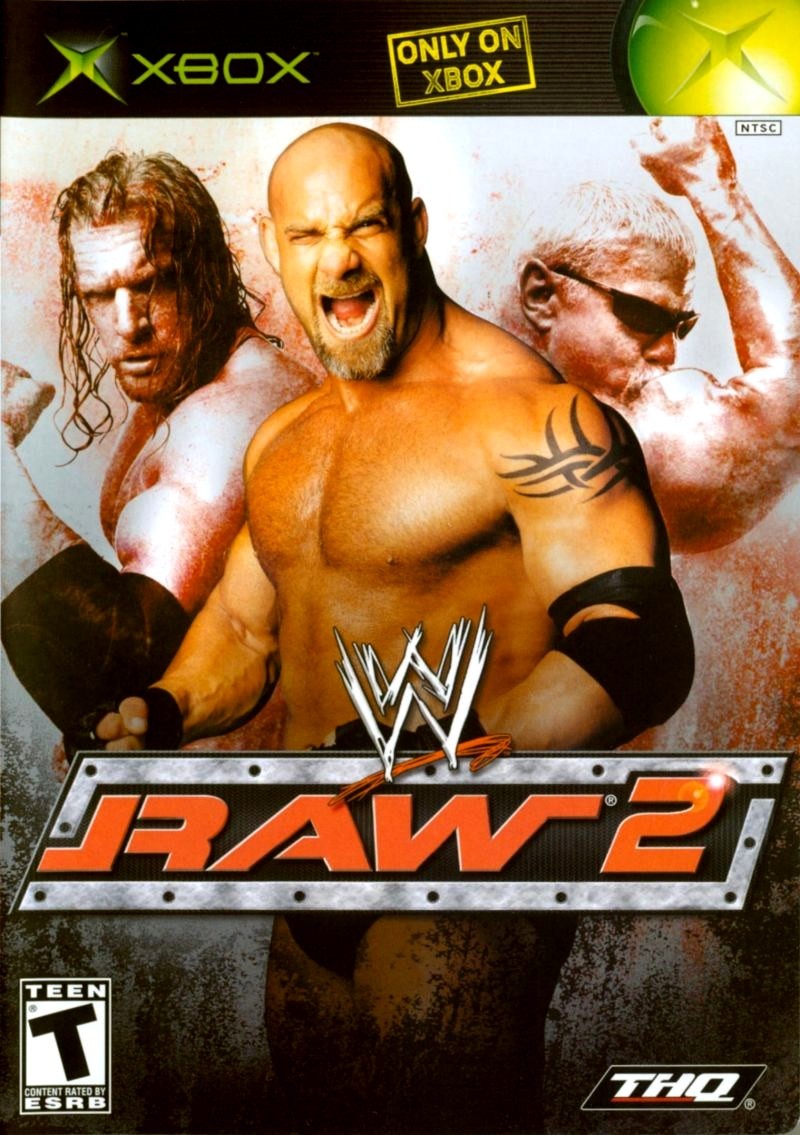 Capa do jogo WWE Raw 2