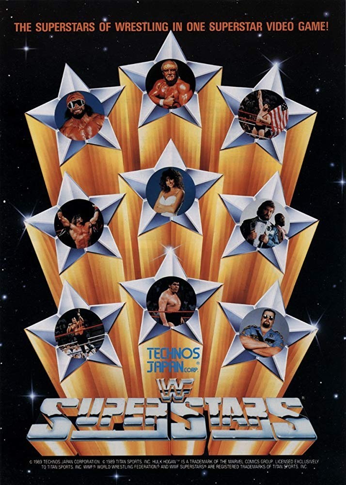 Capa do jogo WWF SuperStars