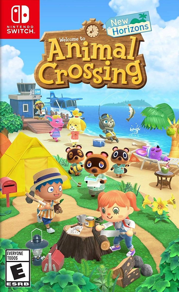 Capa do jogo Animal Crossing: New Horizons