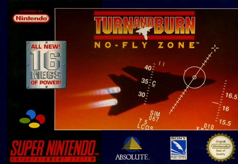Capa do jogo Turn and Burn: No-Fly Zone