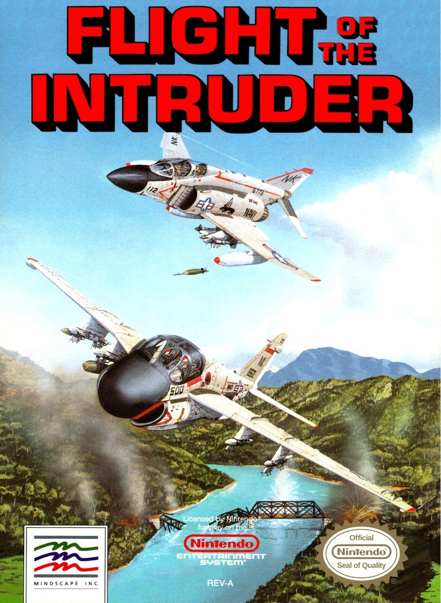 Capa do jogo Flight of the Intruder