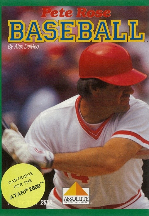 Capa do jogo Pete Rose Baseball