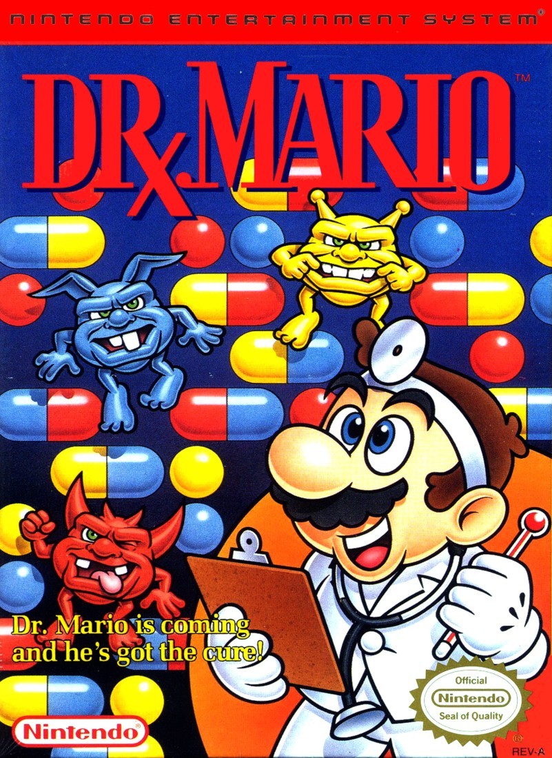 Capa do jogo Dr. Mario
