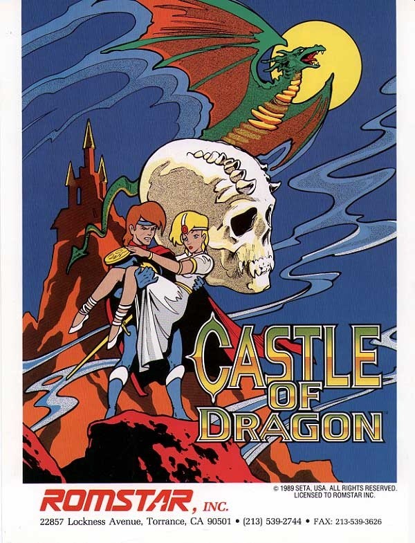 Capa do jogo Castle of Dragon