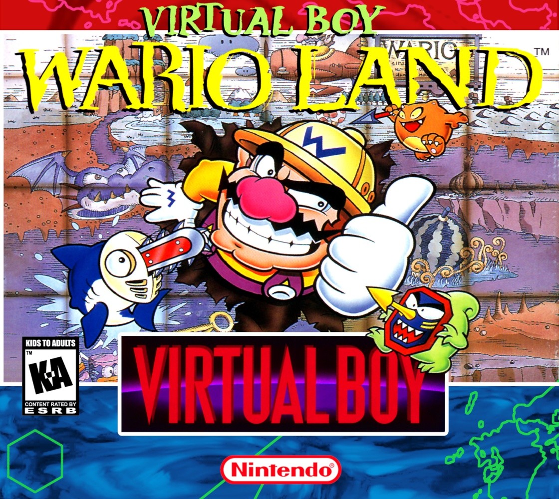 Capa do jogo Virtual Boy Wario Land