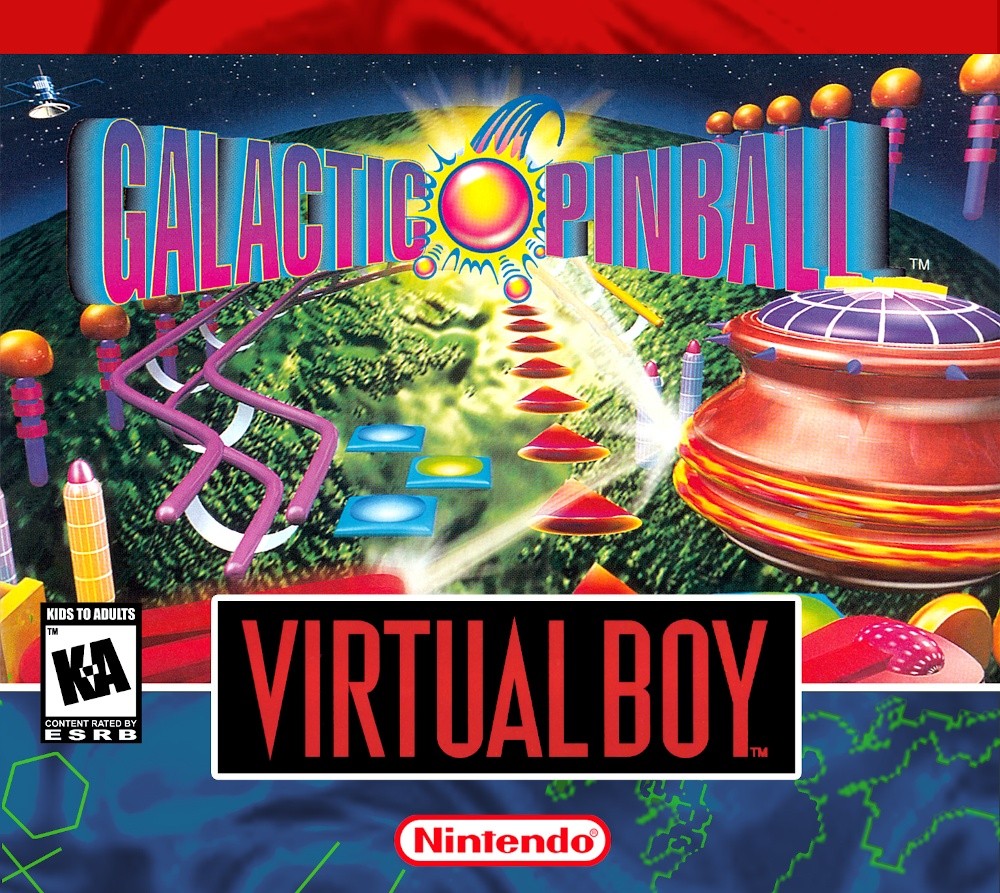 Capa do jogo Galactic Pinball