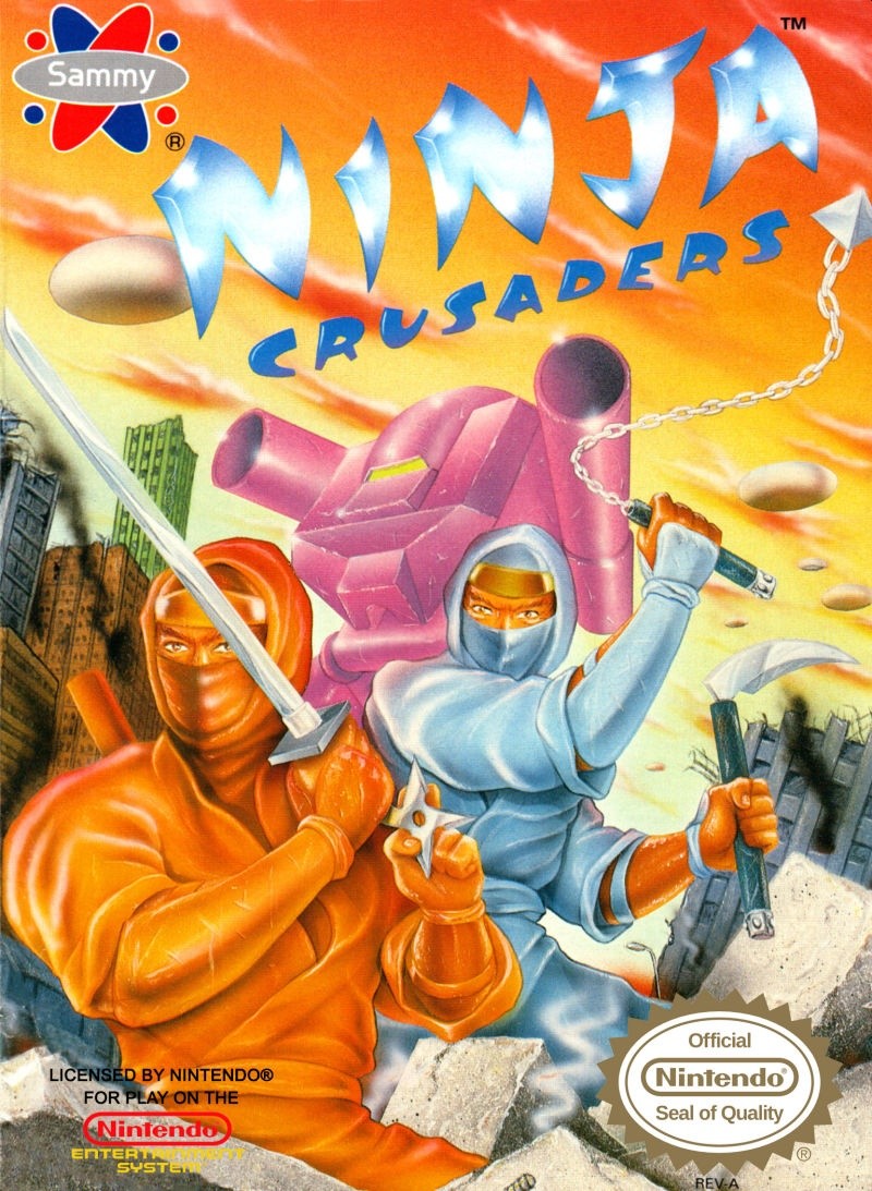 Capa do jogo Ninja Crusaders