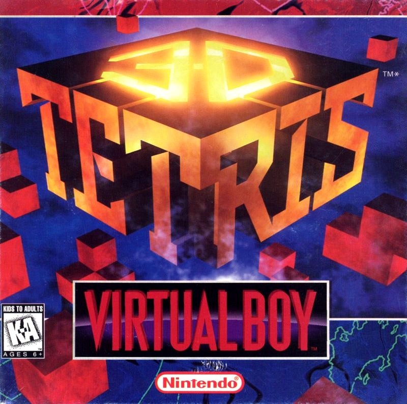 Capa do jogo 3-D Tetris