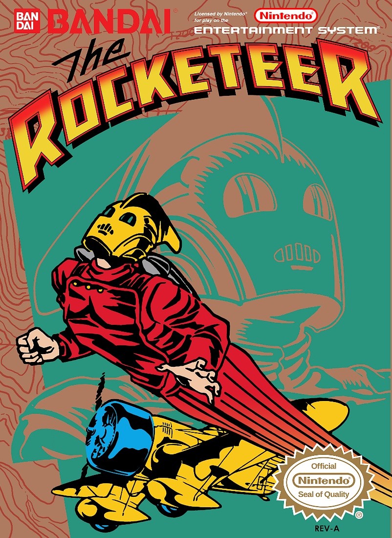 Capa do jogo The Rocketeer