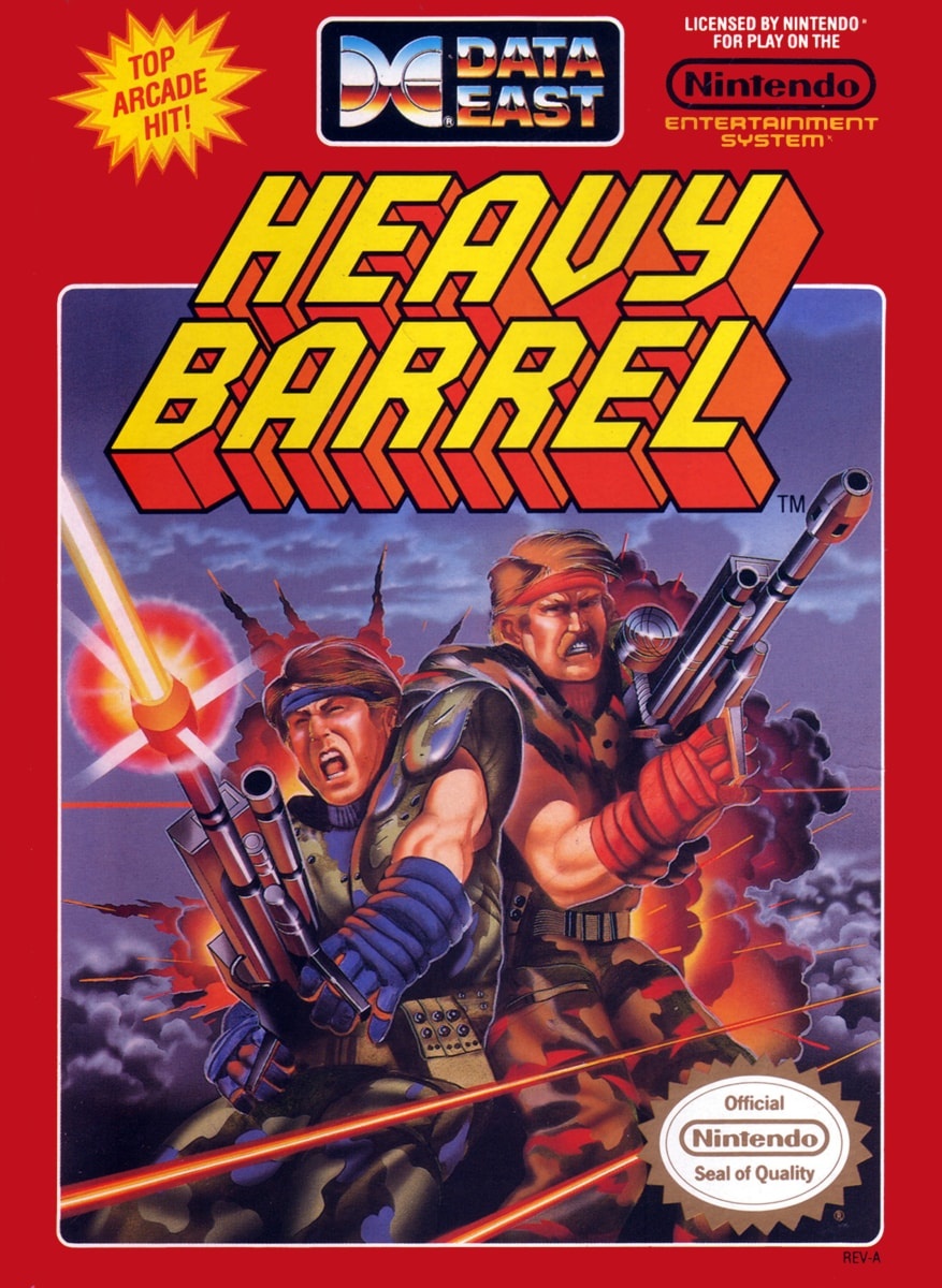 Capa do jogo Heavy Barrel