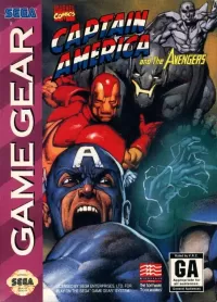 Capa de Captain America and the Avengers