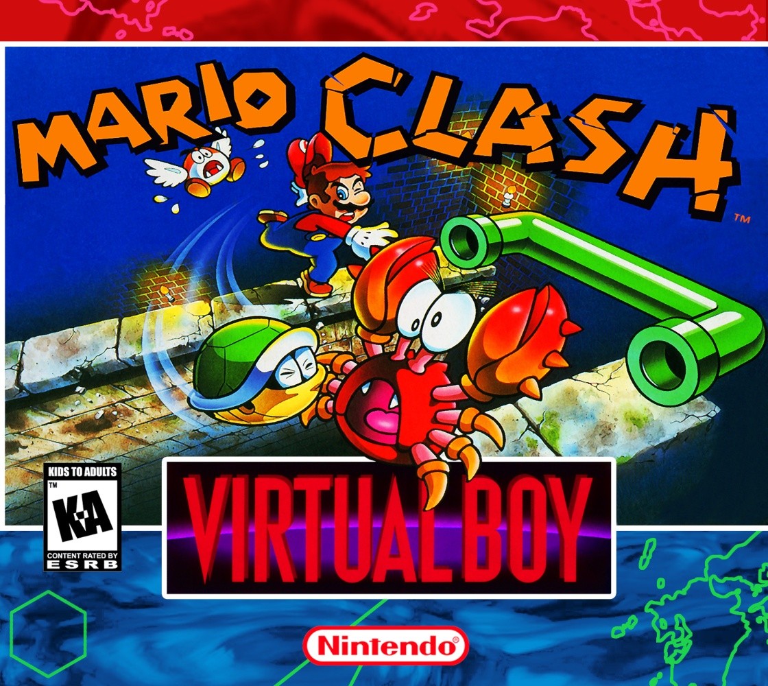 Capa do jogo Mario Clash