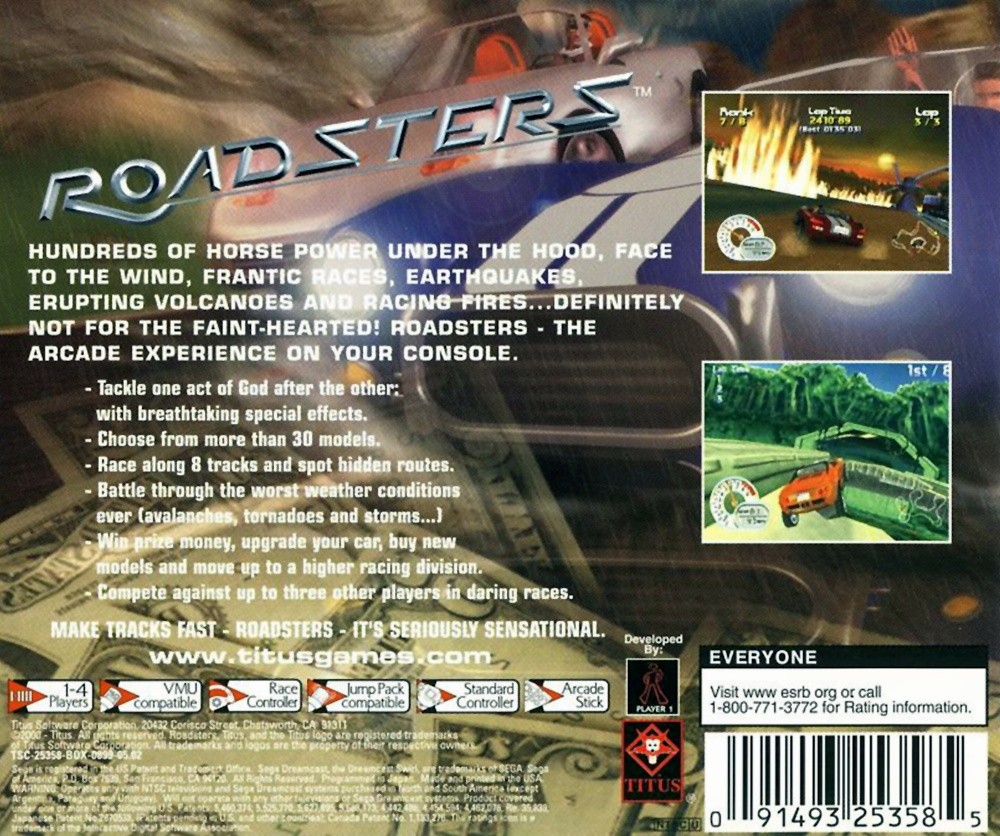 Capa do jogo Roadsters