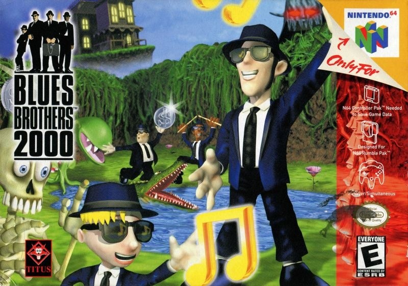 Capa do jogo Blues Brothers 2000