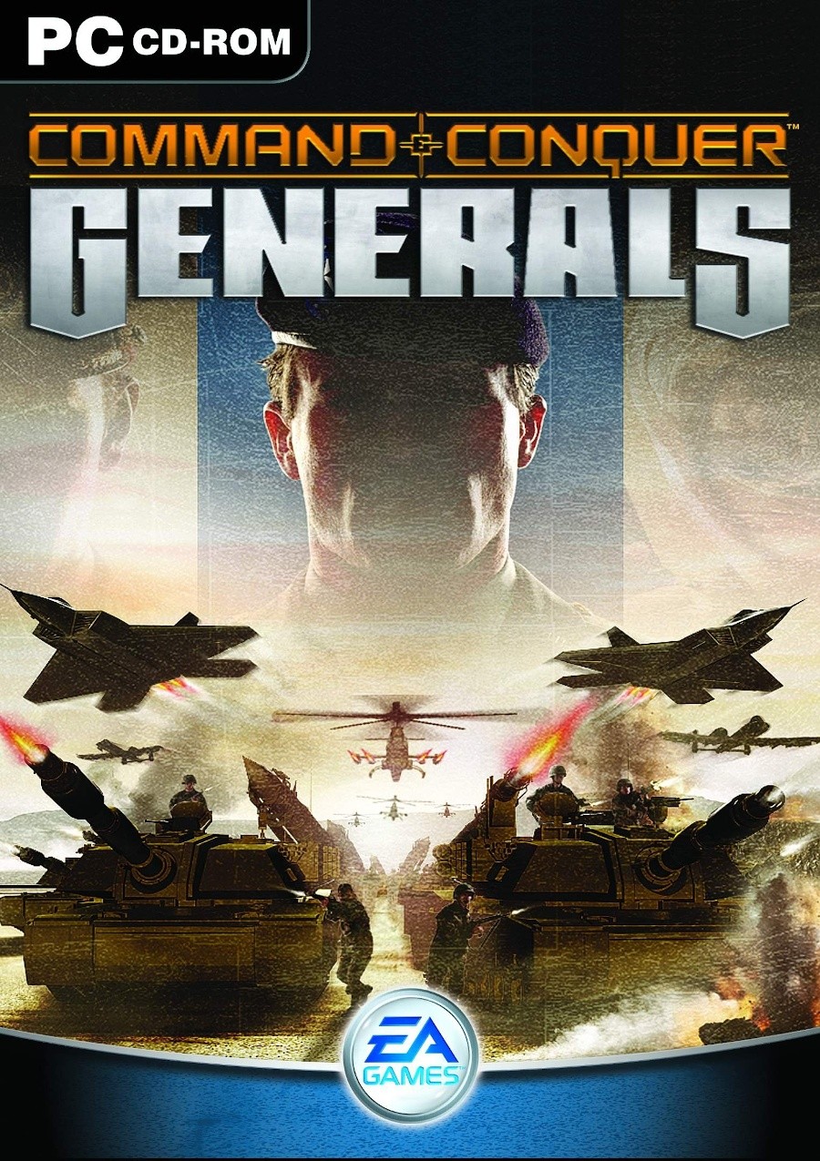 Capa do jogo Command & Conquer: Generals