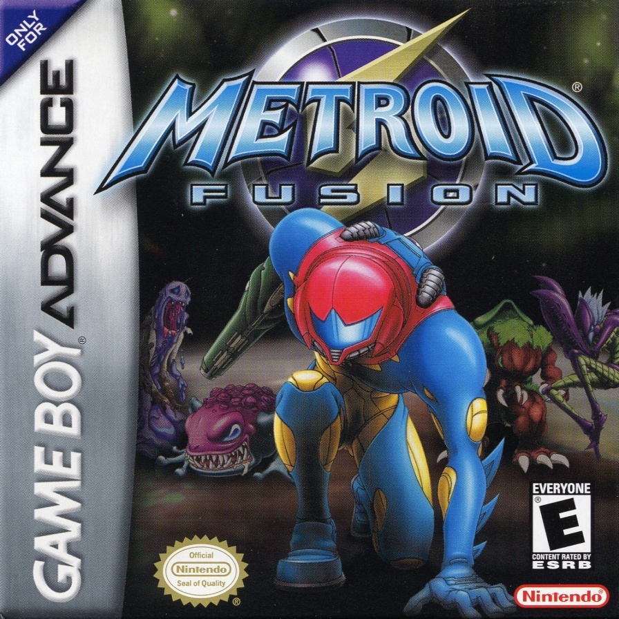 Capa do jogo Metroid Fusion