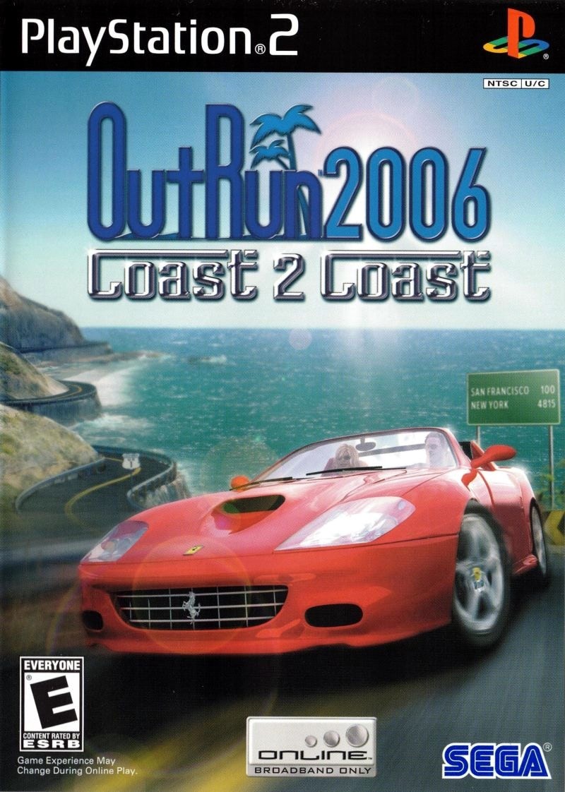 Capa do jogo OutRun 2006: Coast 2 Coast