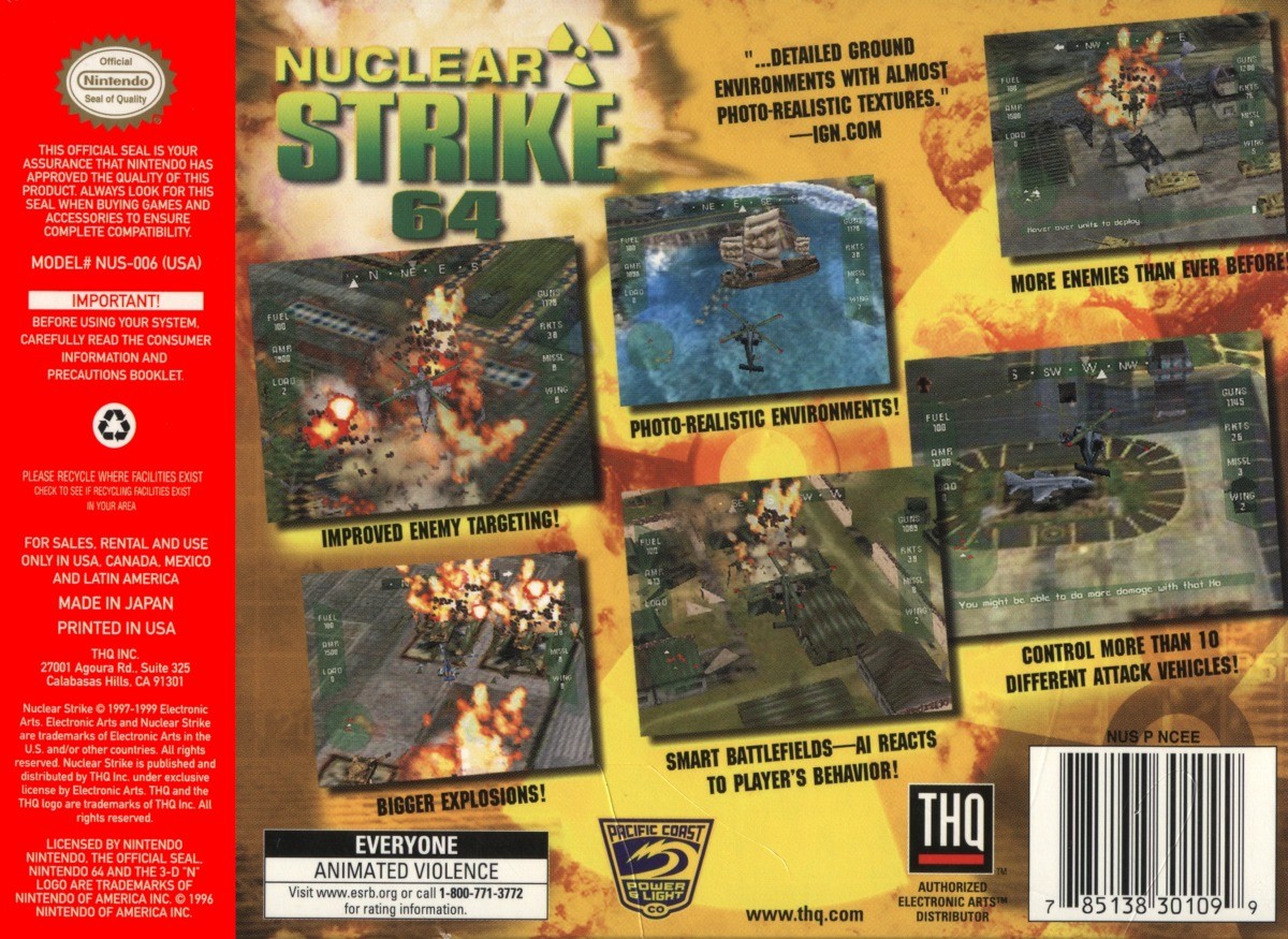 Capa do jogo Nuclear Strike