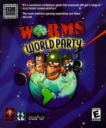 Capa do jogo Worms World Party