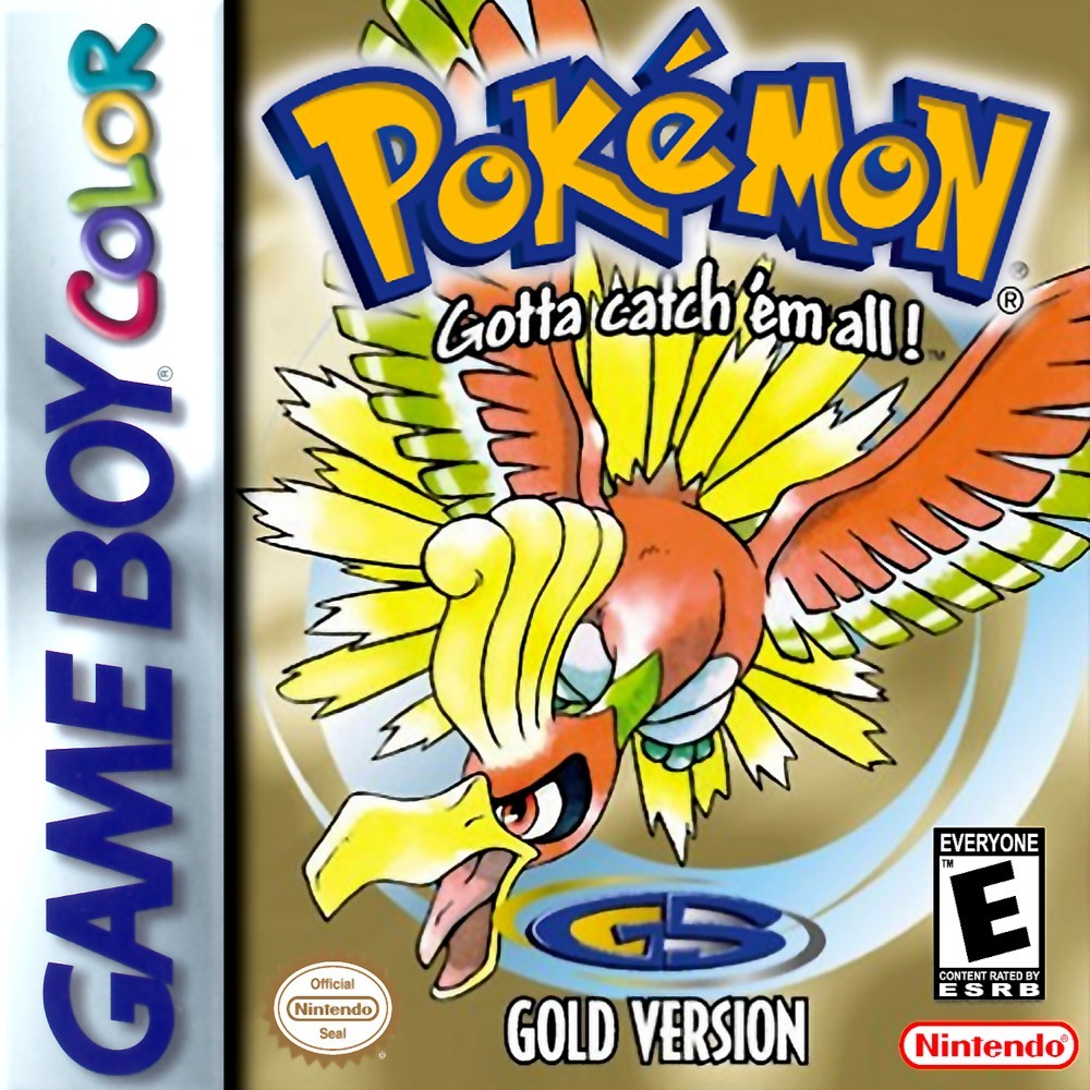 Capa do jogo Pokémon Gold