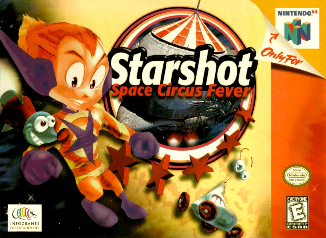 Capa do jogo Starshot: Space Circus Fever
