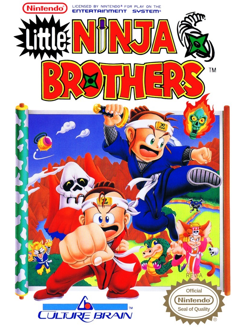 Capa do jogo Little Ninja Brothers