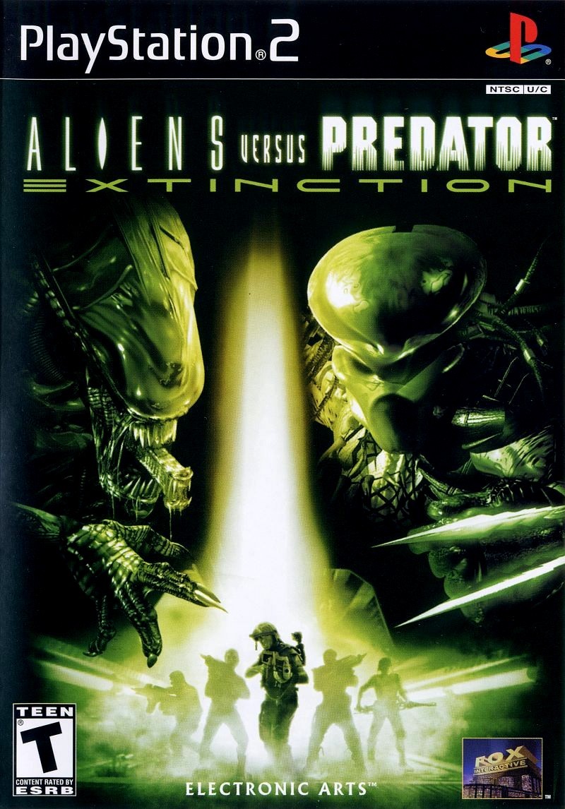 Capa do jogo Aliens Versus Predator: Extinction