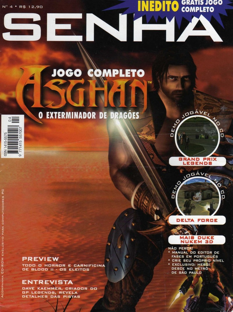 Capa do jogo Asghan: The Dragon Slayer
