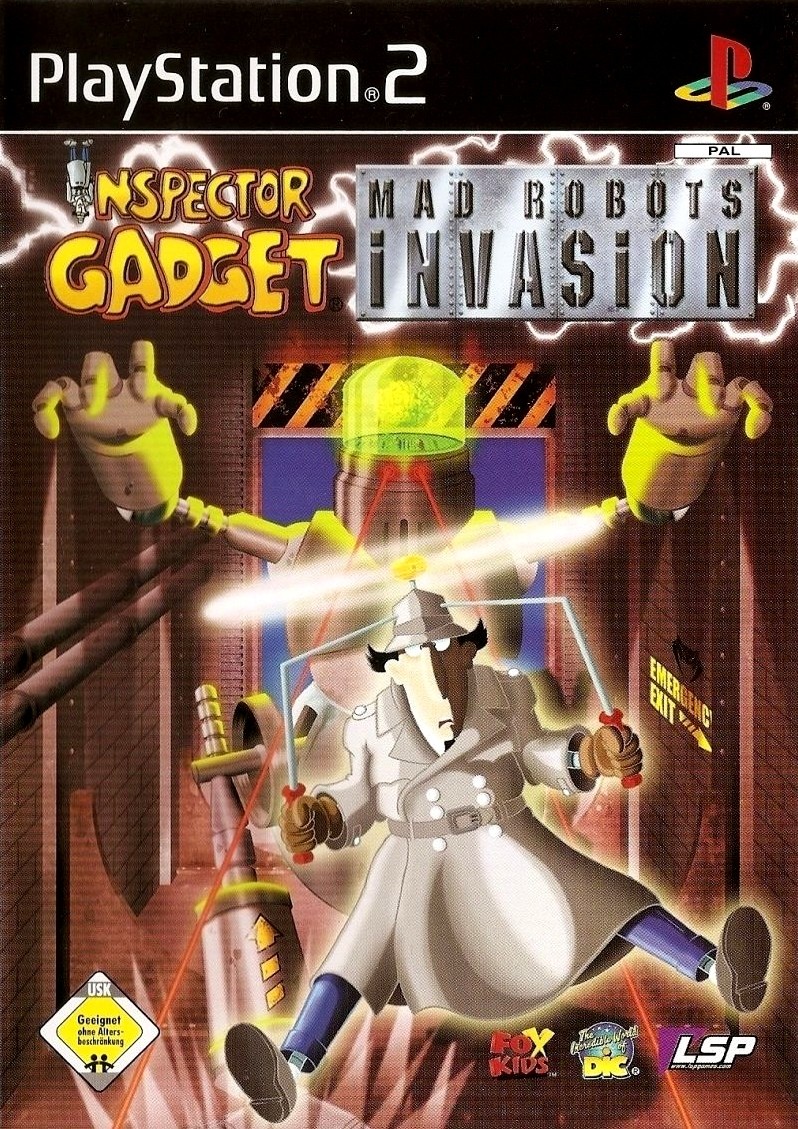 Capa do jogo Inspector Gadget: Mad Robots Invasion